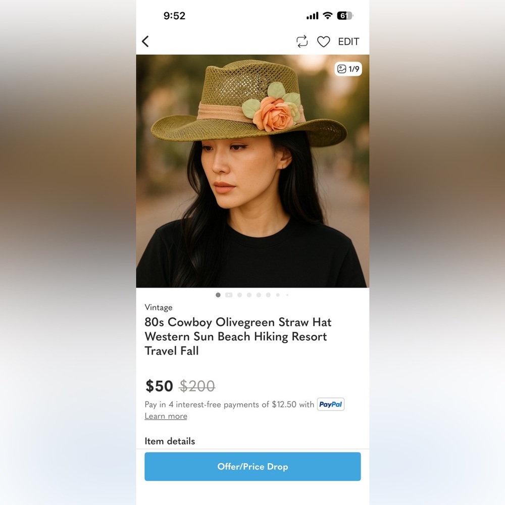 Madewell Sage Green Cargo Jeans Straight Leg Pants Sz 28 - Picture 16 of 17
